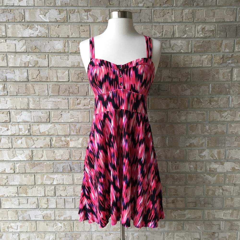 NWT Express Dress Fit and Flare Womens Size XS